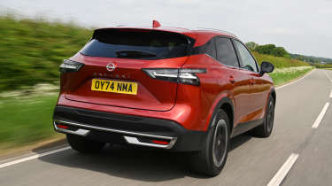 Nissan Qashqai, вид сзади